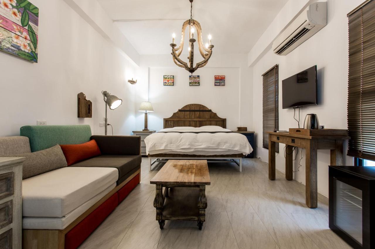 Ferienwohnung 白陽二館-瑞億意象 Mansion 6 Ji'an Exterior foto